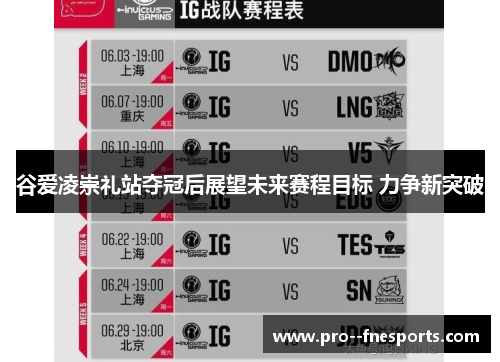 谷爱凌崇礼站夺冠后展望未来赛程目标 力争新突破 谷爱凌崇礼站夺冠后展望未来赛程目标 力争新突破