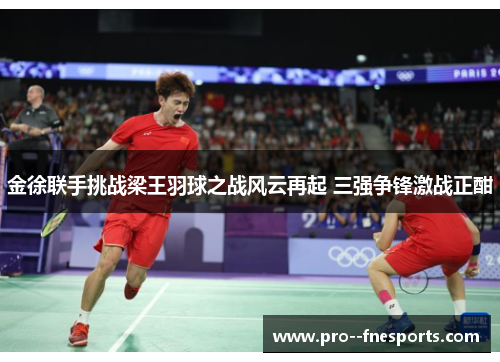 金徐联手挑战梁王羽球之战风云再起 三强争锋激战正酣
