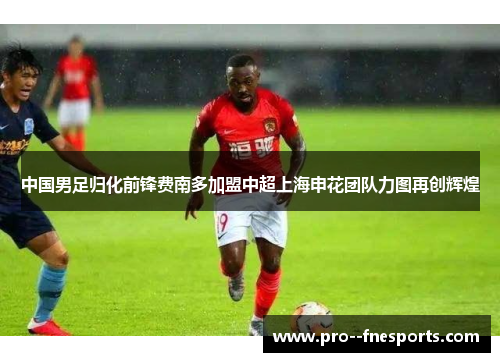 中国男足归化前锋费南多加盟中超上海申花团队力图再创辉煌 中国男足归化前锋费南多加盟中超上海申花团队力图再创辉煌